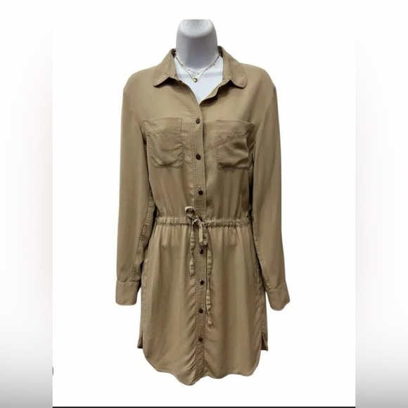 Brown Button-Up - Picture 1 of 6